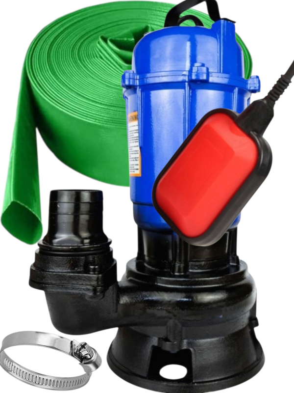 Фекальний насос + Шланг 10м для каналізації