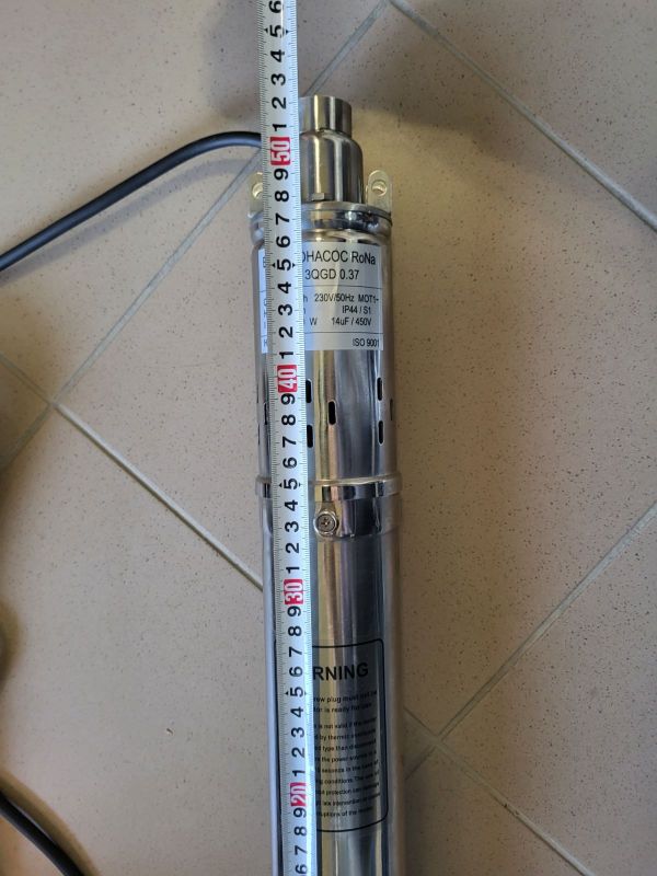 Насос глибинний свердловинний  Ø75мм  QGD 037 